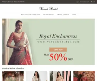 Vivaahbridal.com(Vivaahbridal) Screenshot