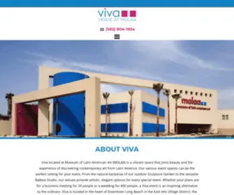 Vivaatmolaa.com(Viva at MOLAA) Screenshot