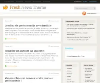 Vivablog.fr(Vivablog le blog officiel de vivastreet) Screenshot