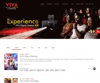 Vivacinemas.com(VIVA Cinemas) Screenshot
