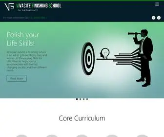 Vivacitefinishingschool.com(Vivacite Finishing School) Screenshot