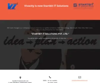 Vivacityinfotech.com(Welcome Startbit IT Solution Jaipur INDIA) Screenshot