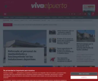 Vivaelpuerto.es(Viva El Puerto. Noticias de El Puerto de Santa María) Screenshot