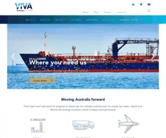 Vivaenergy.com.au(Viva Energy Australia) Screenshot