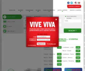 Vivaerobus.com(Sitio oficial VivaAerobus) Screenshot