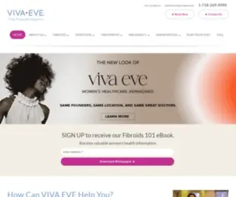 Vivaeve.com(New York Fibroid Treatment) Screenshot