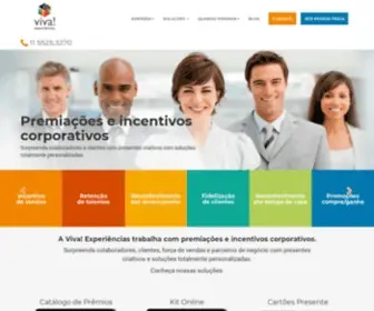 Vivaexperiencias.com.br(Experiências) Screenshot