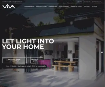 Vivafolio.com(Conservatories, Glass Extensions & Orangeries, Rooflights & Atria) Screenshot