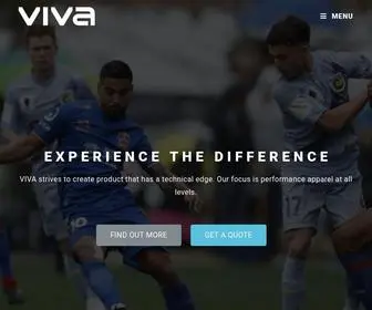 Vivaglobal.com.au(Create your own custom sports uniforms. VIVA strives to create product) Screenshot