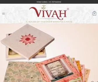 Vivahcards.com(Wedding Cards Ahmedabad) Screenshot