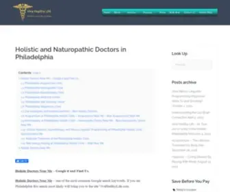 Vivahealthylife.com(Philadelphia Holistic Clinic situated in the NorthEast area of Philadelphia) Screenshot
