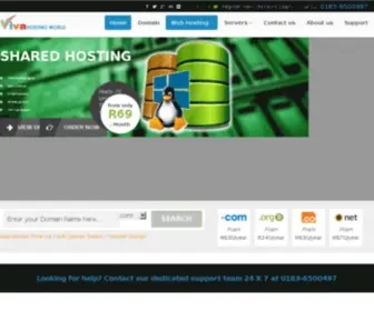 VivahostingWorld.com(Cheap Unlimited Web Hosting India) Screenshot