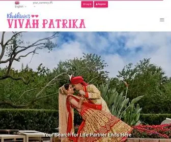 Vivahpatrika.in(Vivah Patrika) Screenshot