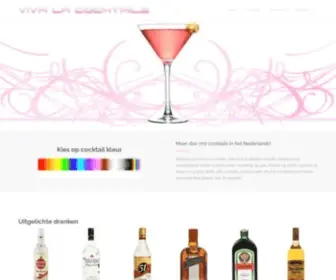 Vivalacocktails.nl(Vivalacocktails) Screenshot