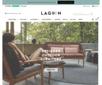 Vivalagoon.com(Luxury designer furniture modern & contemporary) Screenshot