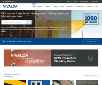 Vivalda.co.uk(Home) Screenshot