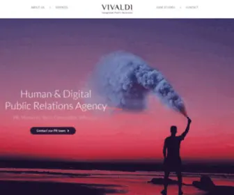 Vivaldipr.com(Vivaldi PR) Screenshot