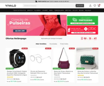 Vivalo.com.br(O Maior Mercado de Acessórios Femininos do Brasil) Screenshot