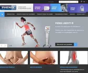 Vivaltis.com(Créateur d’outils de physiothérapie de pointe) Screenshot