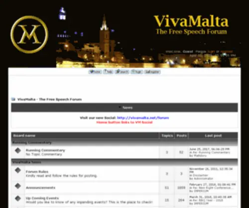 Vivamalta.net Screenshot