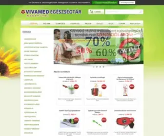 Vivamed.hu(Főoldal) Screenshot