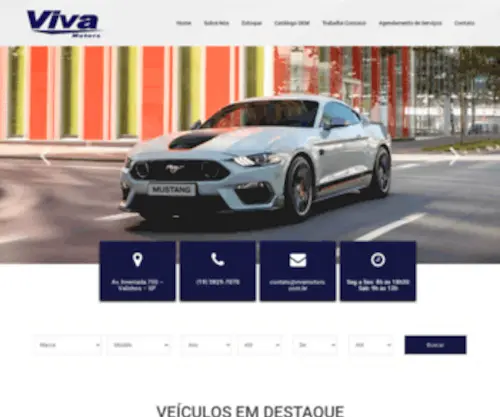 Vivamotors.com.br(Viva Motors Veículos e Motores Ltd) Screenshot