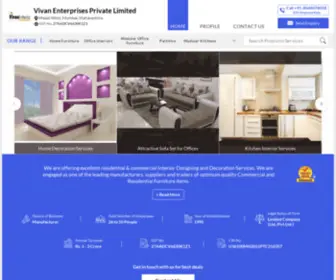 Vivanenterprises.co.in(Vivan Enterprises Private Limited) Screenshot