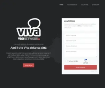 Vivanetwork.it(Raccontiamo un territorio ricco di storie sui portali giornalistici del network Viva) Screenshot