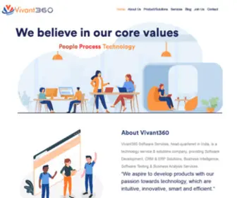 Vivant360.com(Vivant360 Software Services) Screenshot