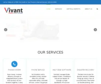 Vivantcorp.com(Home New) Screenshot