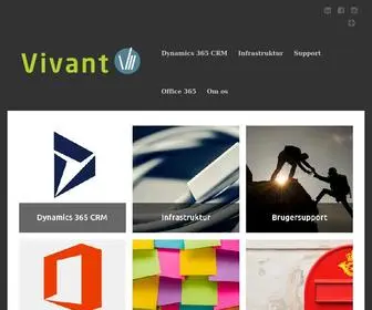 Vivant.dk(Konsulentvirksomhed med speciale i Microsoft) Screenshot