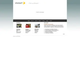 Vivantgroup.net(VIVANT GROUP) Screenshot