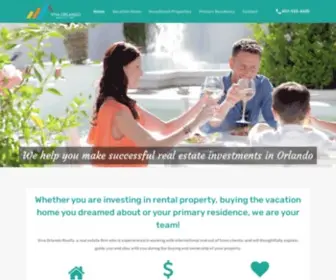 Vivaorlando.com(The Vacation Home Specialists) Screenshot