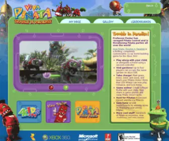 Vivapinata.com(Viva Piñata) Screenshot