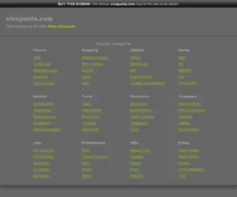 Vivapunta.com(Punta del este) Screenshot