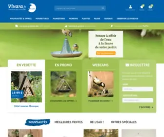 Vivara.fr(La boutique pour votre Jardin) Screenshot