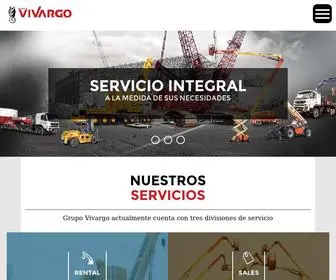 Vivargo.com(Alquiler de maquinaria pesada) Screenshot