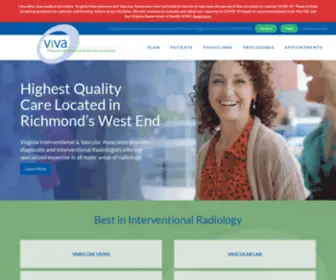 Vivarichmond.com(Interventional Radiology) Screenshot