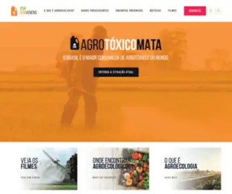 Vivasemveneno.com.br(Viva Sem Agrotóxicos) Screenshot