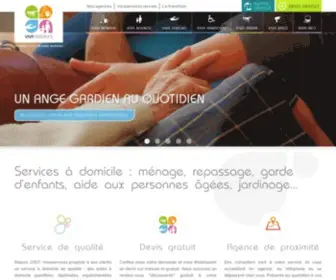 Vivaservices.fr(Services à domicile VIVASERVICES) Screenshot