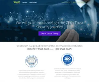 Vivatconsulting.com(Vivat Home) Screenshot