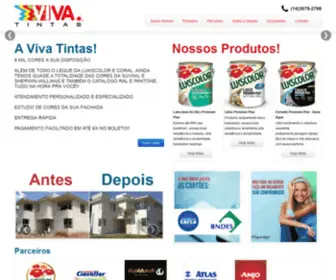 Vivatintas.com.br(Viva Tintas) Screenshot