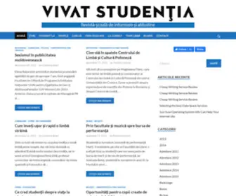 Vivatstudentia.ro(Vivat Studenția) Screenshot