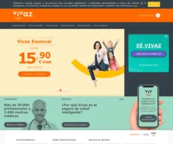 Vivaz.com(Seguros de salud a la medida de todos) Screenshot