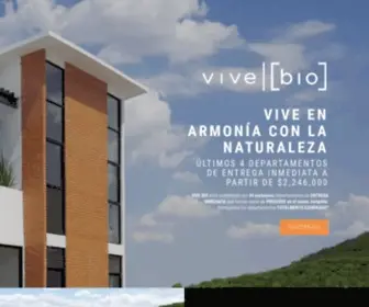Vive-BIO.com(VIVE BIO Juriquilla) Screenshot