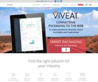 Viveat.com(Home page) Screenshot