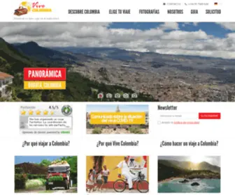 Vivecolombia.es(Viajes a Colombia) Screenshot