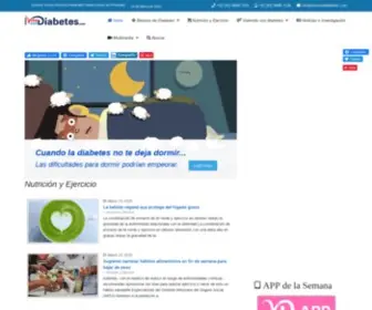 Vivecondiabetes.com(Vive con Diabetes) Screenshot