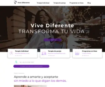 Vivediferente.mx(Vive Diferente) Screenshot