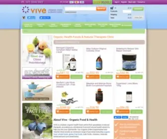 Vivehealth.com.au(Health Food Stores) Screenshot